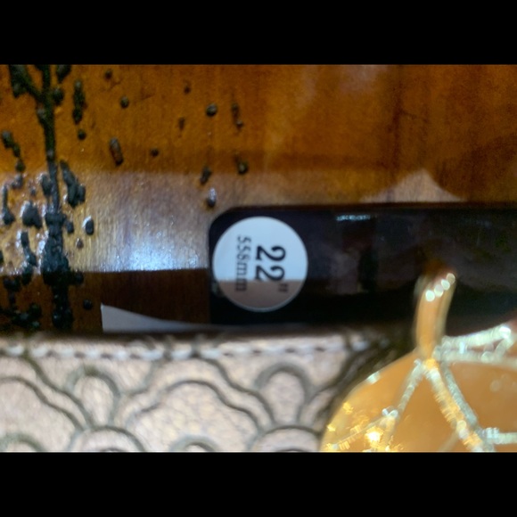 COPY - NWT! Real gold plated dog collar with crystals - Picture 4 of 5